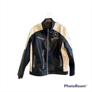 Mercedes- Benz Men’s Jacket Size 5XL White and Blue in great condition